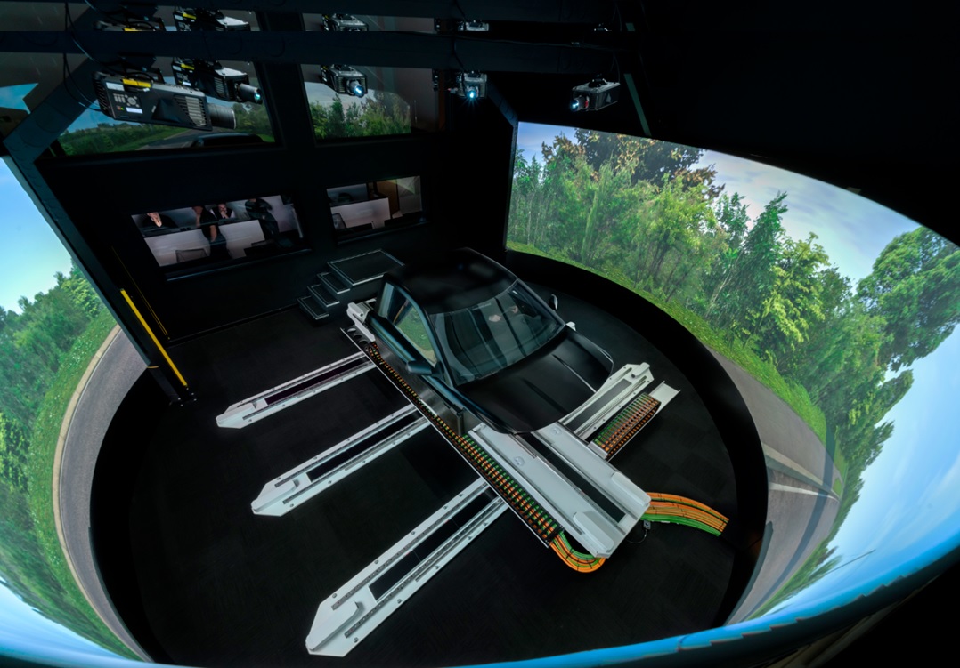 Ansible Motion Delta series S3 DIL simulator named 2022 Development