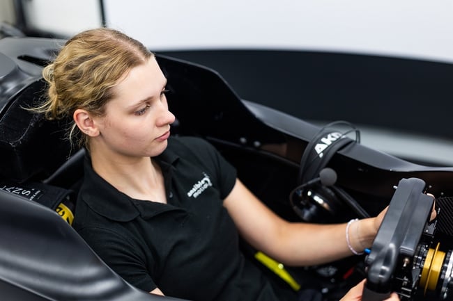 Rachel-Robertson-simulator-cockpit