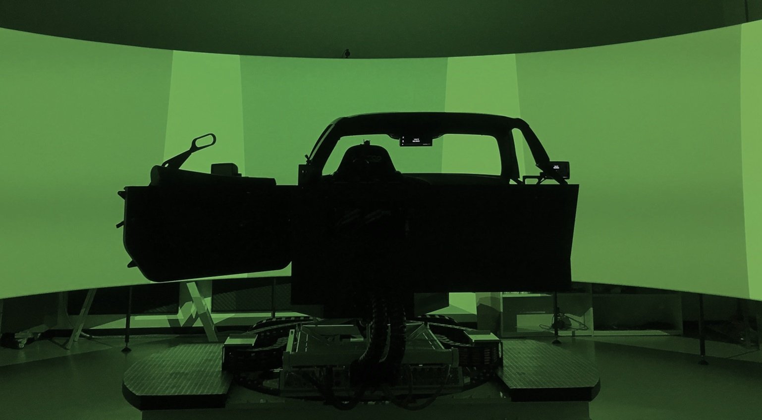 simulator-green-screen